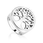 Tree Of Life Signet Ring The Enigma, Ring Size: 7 / 17.5, image 