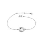 Silver Chain Bracelet With Cut Out Element The Enigma, image 