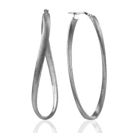 Mobius Strip Motif Earrings The Silk, image 