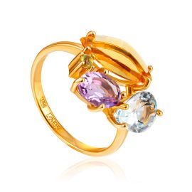 Dazzling Multistone Ring, Ring Size: 6.5 / 17, image 