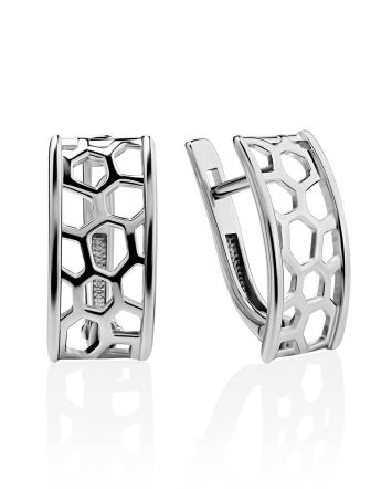 Laced Silver Earrings The Sacral, image 