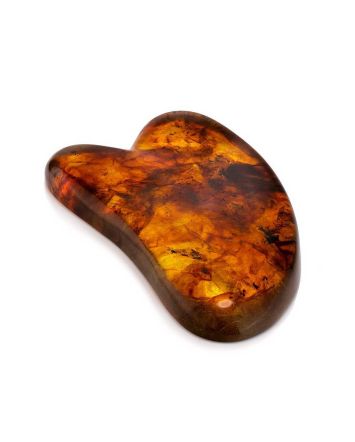 Gua Sha Amber Massage Tool, image 