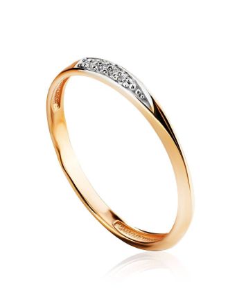 Refined 14K Gold Crystal Ring, Ring Size: 5 / 15.5, image 