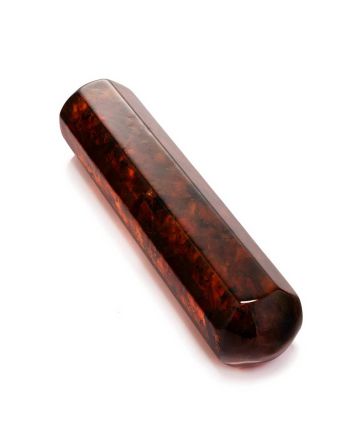 Faceted Amber Stick Roller, image 