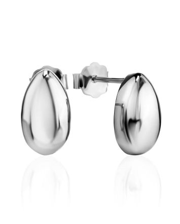 Elegant Sterling Silver Earrings The Liquid, image 
