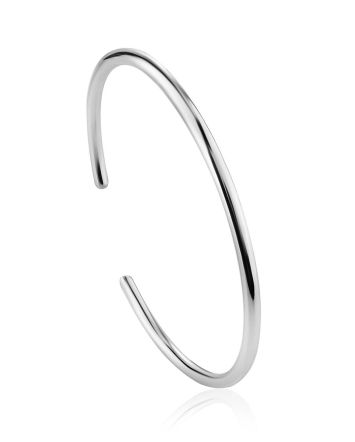 Sleek Silver Cuff Bracelet The ICONIC, image 