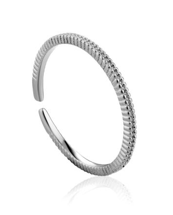 Slender Silver Adjustable Ring The ICONIC, Ring Size: Adjustable, image 