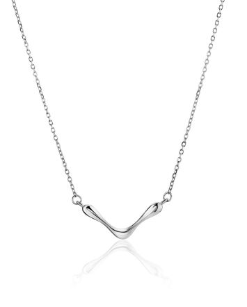 Horizontal Pendant Necklace The Liquid, image 