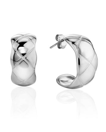 Chunky Sterling Silver Stud Earrings The ICONIC, image 