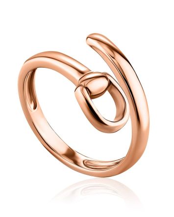 Belt Shaped Coil Ring The ICONIC, Ring Size: Adjustable, image 