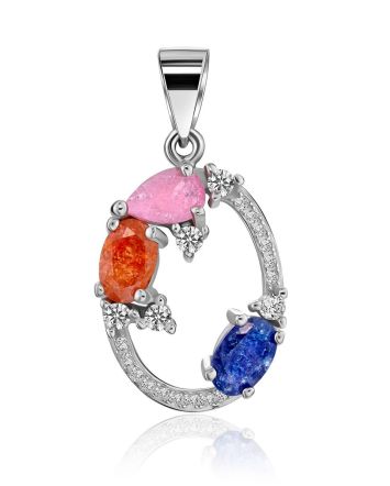 Playful Design Sugar Quartz Pendant, image 