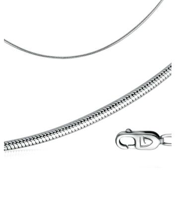 Sterling silver snake chain, Length: 45, image 