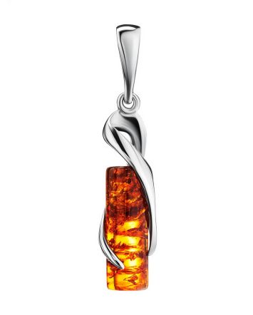 Luminous Cognac Amber Pendant The Scandinavia, image 