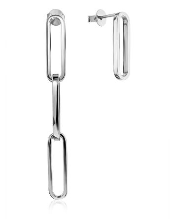 Asymmetric Chain Earrings The ICONIC, image 