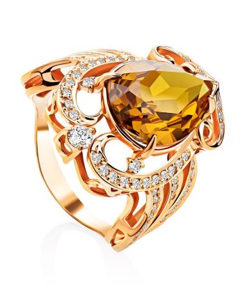 Gorgeous Orange Zultanite Ring, Ring Size: 8 / 18, image 