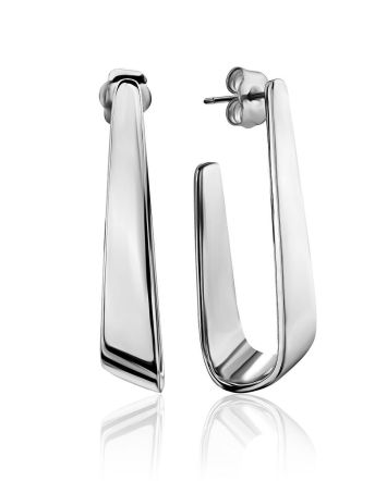Trendy Silver Stud Earrings The ICONIC, image 