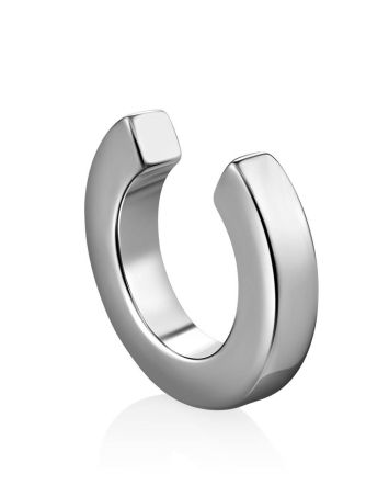 Minimalist Silver Ear Cuff The ICONIC, image 