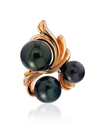 Elegant Dark Purple Pearl Pendant, image 