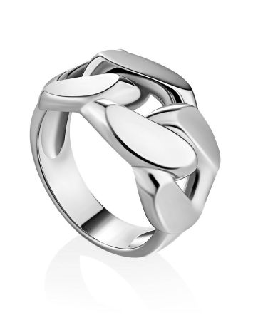 Industrial Design Silver Ring The ICONIC, Ring Size: 5.5 / 16, image 
