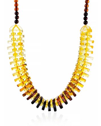 Fabulous Natural Amber Necklace, Length: 44, image 