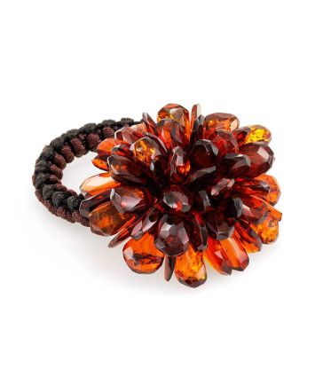 Versatile Amber Accessory The Chrysanthemum, image 