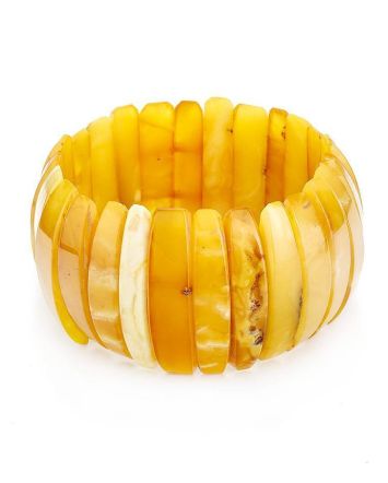 Honey Amber Designer Bracelet The Tangerine, image 