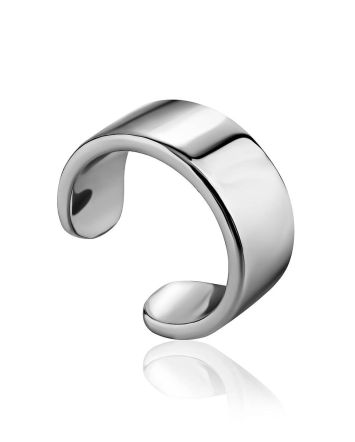Minimalist Design Silver Ear Cuff The ICONIC, image 