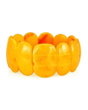 Vintage Style Amber Stretch Bracelet, image 