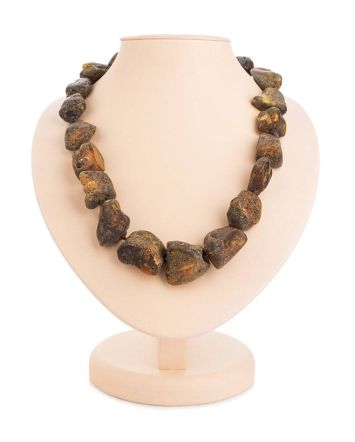 Natural Amber Beads The Volcano, image 