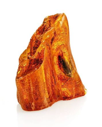 Amber Souvenir Stone With Insect Inclusion, image 