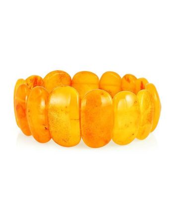 Vintage Style Honey Amber Bracelet, image 