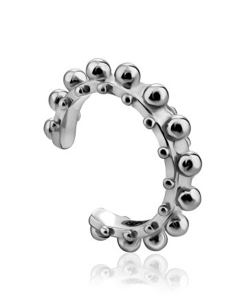 Bauble Design Silver Ear Cuff The ICONIC, image 