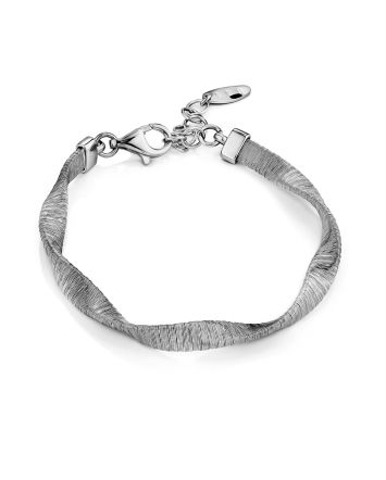 Chain-Mail Design Silver Bracelet The Silk, image 