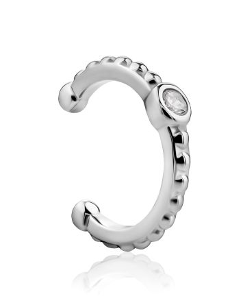 Cool Silver Crystal Cuff Earring The ICONIC, image 