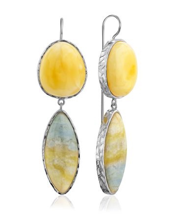 Boho Style Amber Violane Earrings The Bella Terra, image 