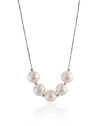 Stylish Pearl Necklace, Length: 45, image 