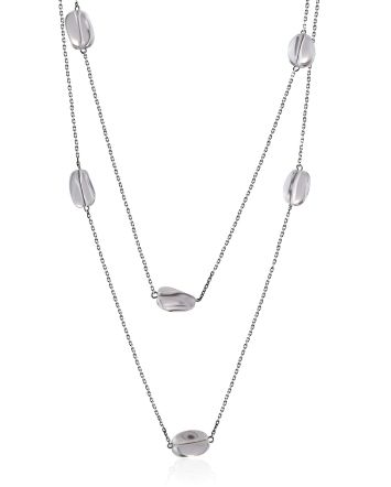Fabulous 13 Rock Crystals Necklace, Length: 110, image 