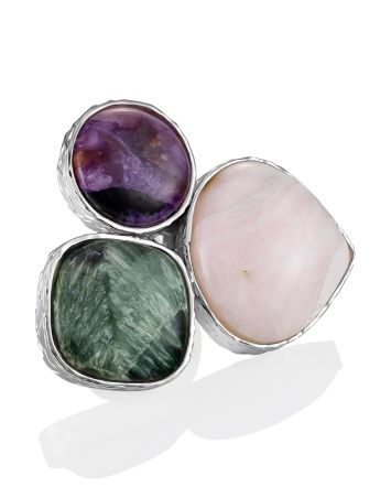 Fabulous Mix Stone Cocktail Ring The Bella Terra, Ring Size: Adjustable, image 