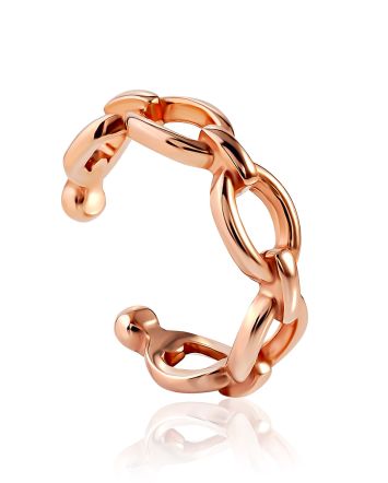 Chain Design Gilded Silver Ear Cuff The ICONIC, image 