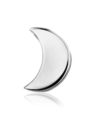 Minimalist Design Crescent Pendant, image 