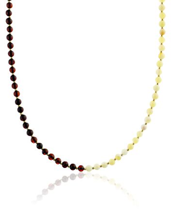 Bicolor Amber Choker Necklace The Palazzo, image 