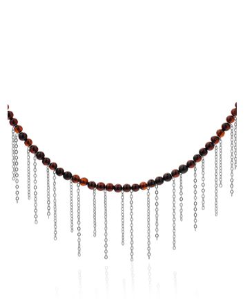 Designer Dark Amber Choker The Palazzo, image 