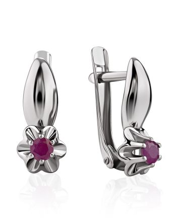 Versatile Corundum Earrings, image 