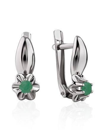 Cute Beryl Latch Back Earrings, image 