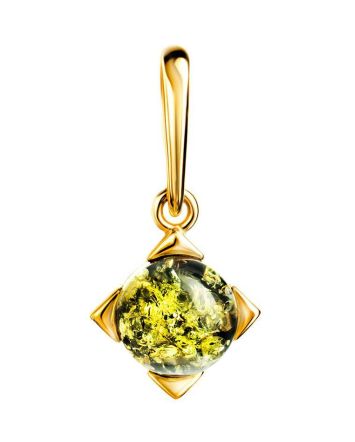 Amber Pendant In Gold The Rondo, image 