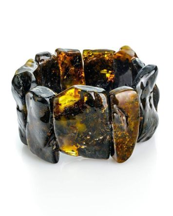 Raw Amber Bracelet The Volcano, image 