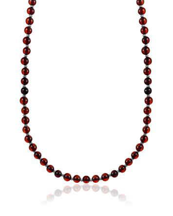 Amber Chocker With Japanese Seed Beads The Palazzo, image 
