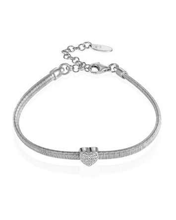 Shimmering Heart Bracelet The Silk, image 