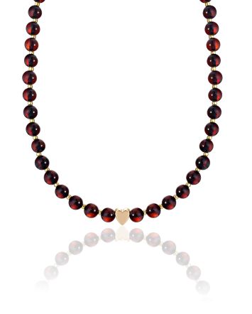 Boho Chic Amber Choker Necklace The Palazzo, image 
