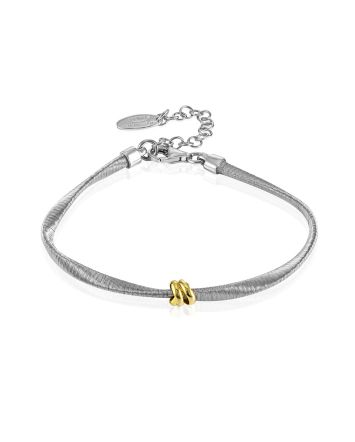 Ultra Feminine Bracelet With Gilded Charm The Silk, image 